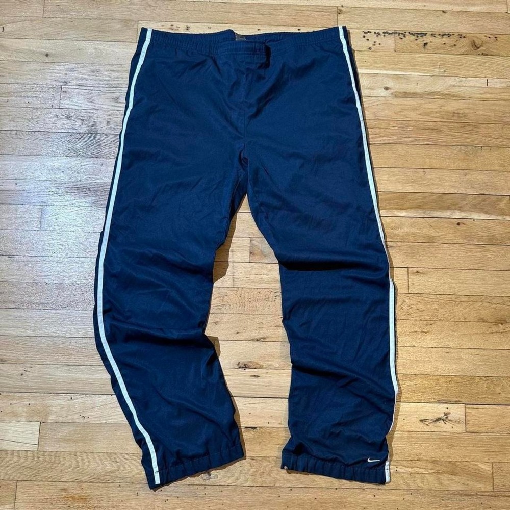Y2K Nike Navy Blue Track Pants